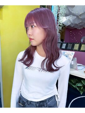 トーク 伊丹本店(TAL'KE) TAL’KE/ブリーチ×ラベンダーピンク_1272