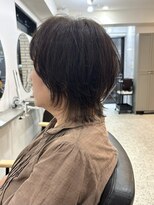 メモリーズ 銀座(Memories) クセを活かすボブウルフ