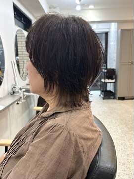 メモリーズ 銀座(Memories) クセを活かすボブウルフ