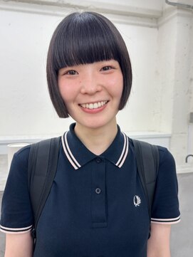 ノク 渋谷(nok) ミニボブ_前髪アンブレラカラーこなれミディイメチェン