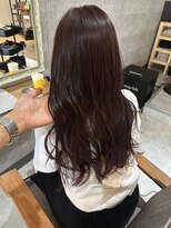 ナズ 函館昭和店(Na'z)&nbsp;ブリーチなし/ピンクブラウン/函館/髪質改善