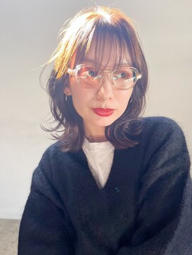 アンアミ キチジョウジ(Un ami Kichijoji) 【unami】くびれミディ×ニュアンスパーマ 澤田杏奈