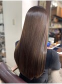 ロング×髪質改善カラートリートメント