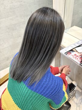シャルムヘアー(charme hair) グレージュバレイヤージュ