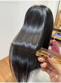 地毛風カラー×髪質改善