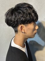 ニアウ 高崎店(Niau)&nbsp;メンズマッシュシャドウパーマ群馬高崎眉毛韓国刈り上げ