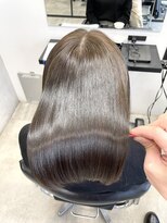 サロウィン 池袋(SALOWIN)&nbsp;美髪ストレート × オリーブベージュ × 髪質改善 #321
