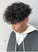 シャドーパーマツイストスパイラルフェザー波巻きプードル
