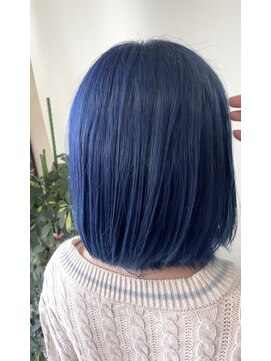 ネオンズ 南郷18丁目店(NEON´S) 【札幌白石 ハイトーンカラー(ネイビーブルー)松本 凌弥】