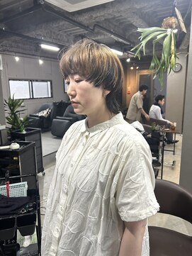 タタ(tata) アンブレラ×マッシュウルフ