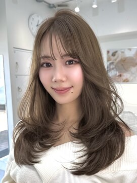 オニキス(ONYX) T59ハッシュカット韓国ヘアーミルクティー韓国風くびれヘア