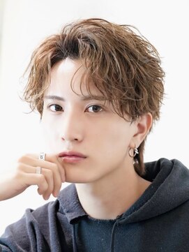 オーシャントーキョー 心斎橋(OCEAN TOKYO WEST) シースルーフェザーショート波巻きセンターパート