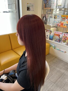 ヘアーメイク マック(Hair Make MX) ワインレッドカラー