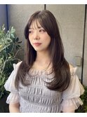 【セミロング】ワンカールで決まるレイヤースタイル