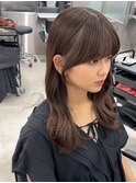 ワイドバング×ロング【大阪/梅田/髪質改善/縮毛矯正】