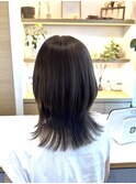 大人可愛い外ハネレイヤー