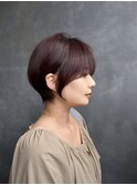 前下がりショートボブ