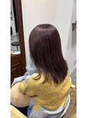 10代 20代 ダブルカラー ハイトーン ピンクラベージュ