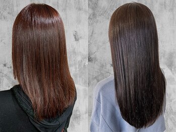 オンリエド ヘアデザイン(ONLIed Hair Design)の写真/《髪質改善の駆け込み寺》悩みのある髪質ほど変化を実感◎お悩み別の最適ケアを実現し、納得の仕上がりに◇