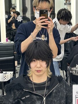 ネクスト 静岡店(NEXT) フェザーパーマ ウルフ