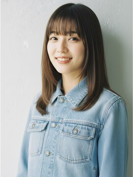 コトナ 越谷店 ミディアムヘアー/モーブブラウン/大人ガーリー/髪質改善/越谷