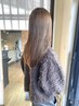 【地毛風酸性ストレート】カット+ストレートパーマ+トリートメント