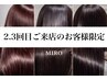 【2.3回目ご来店のお客様】カット+美髪ストレート＋髪質改善UP￥34500→￥20000