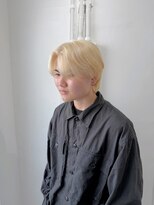 ミュー(Mu)&nbsp;初ブリーチ　1ブリーチで抜きっぱなしブロンド