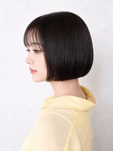 ヘアアンドメイク エジェリ(hair&make egerie)&nbsp;【お手入れが楽な360度美しい前下がりミニボブ】