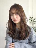 カフネ(cafne) ワンカールパーマ/レイヤーカット/シースルーバング