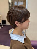 ハピネス 河原町店(Happiness)&nbsp;顔まわりカット　京都ショート　京都美容室　進詩織