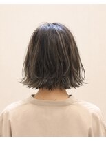 ニューオリジンヘア(New Origin Hair)&nbsp;外ハネボブ×アッシュグレージュ