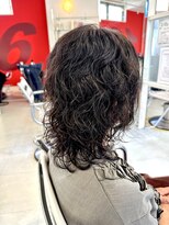 ラ ルーナ アレックス 神戸北町店(la luna alex)&nbsp;大人のふんわりパーマミディアム