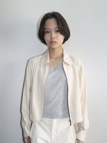 ポートラブ(Portlove)&nbsp;ワンレングスボブ　ボブ　大人ボブ　韓国ボブ