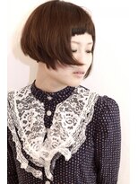 クリコ ヘアーデザイン(CLICQUOT hair design)&nbsp;温かみのあるココアカラーなボブスタイル