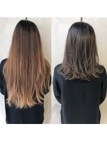 アライブ ハラジュク(ALIVE harajuku)&nbsp;【ALIVE原宿】バレイヤージュグラデーションカラー★透け感★