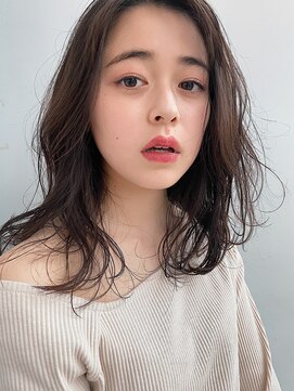 ガーデントウキョウ(GARDEN Tokyo) 【GARDEN 田中麻由】毛先パーマ×透明感ことりベージュ