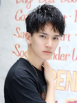 ネイビー(NAVY) スクラッチハイウェーブ