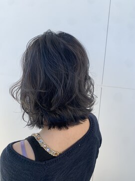 ブルームヘアー(BLOOM hair) ナチュラルバレイヤージュグレー