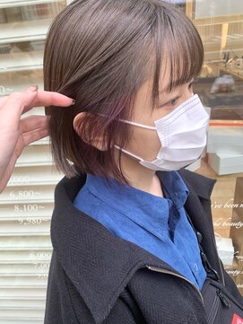 アコテアット ヘア(acote @) 【neolive&】バイオレットインナーボブ