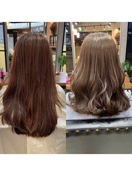 ザ シー 橋本(The C) ホワイトアッシュカラー◎20代30代40代大人かわいいヘア　TheC