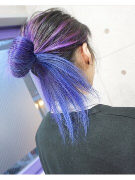 ヘアテリア リュウ 大塚(hair teria ryu) バレイヤージュデザインカラー
