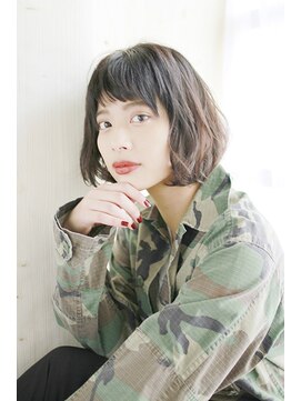 オティアプラスエヌ(OTTIA+n) 20代30代40代 コクがあってキレもいい暗色ボブ【松山】#545