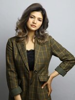 ヘアーカッティングガーデン ジャック モアザン 近鉄奈良店&nbsp;バレイヤージュ/かき上げミディアム[奈良/大和西大寺駅]