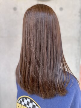 ソーホー 八日市店(SOHO) ブリーチ無しキャラメルラテカラー