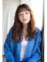 マグノリア オモテサンドウ(MAGNOLiA Omotesando)&nbsp;エアウェーブでかける大人かわいいネビージュぬけ感MIXパーマ