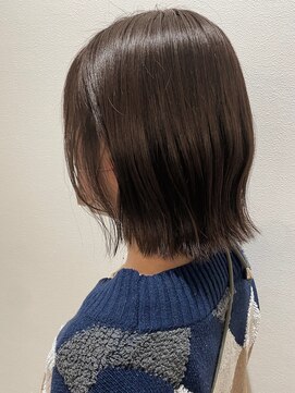 ノワ 三鷹店(Nowa) ボブ【外はね・ナチュラルブラウン】