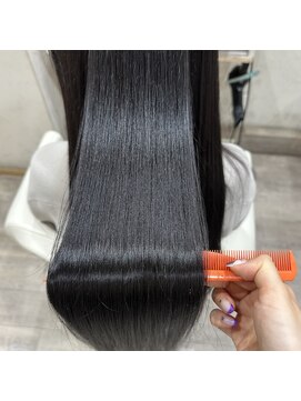 エルデ ナインズ ヘアー スタンド 川口店(elde 9's HAIR STAND) チェリーブラウンのメルティカラーイメチェンフェミニンロング