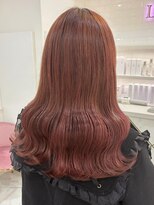 リルミー(Lilme)&nbsp;ブリーチなしでできる明るめピンク♪♪まゆ