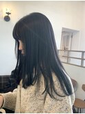 毛先重ためレイヤーカット